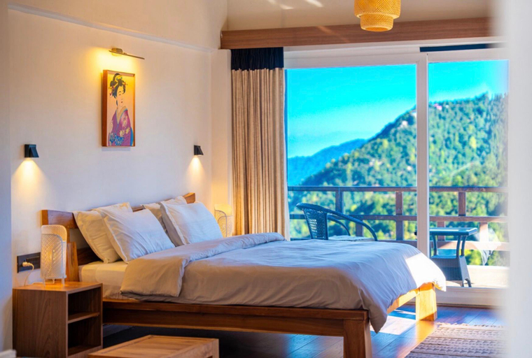 Bedroom 2, The Wild Sakura, Nainital