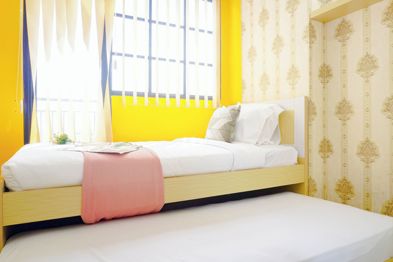 Room 5, Wondrous Space 2Br At Apartment Evenciio Margonda, Depok