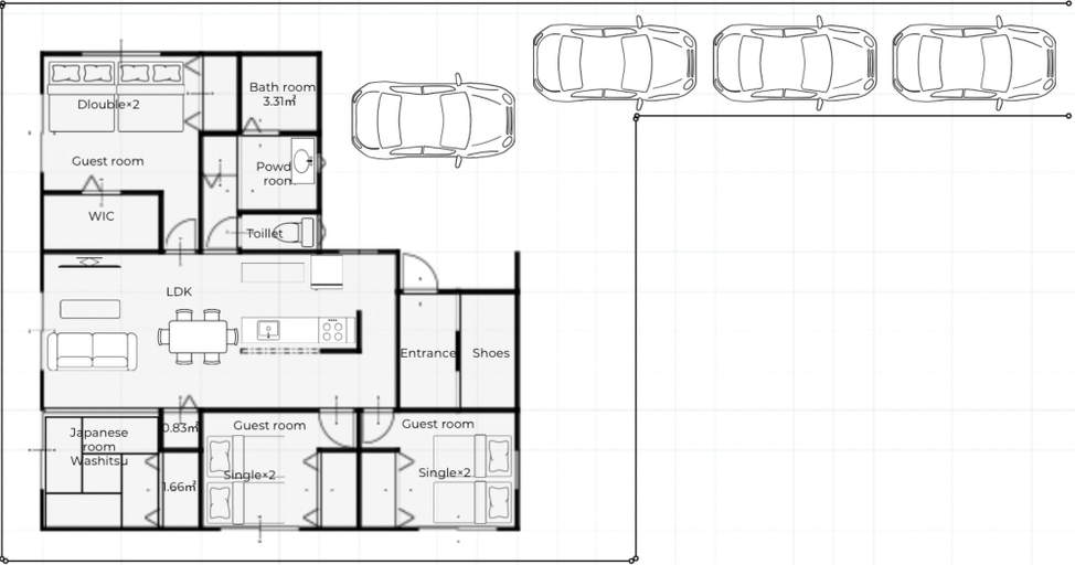 Floor plan 2, BURIKINA TERRACE, Nago