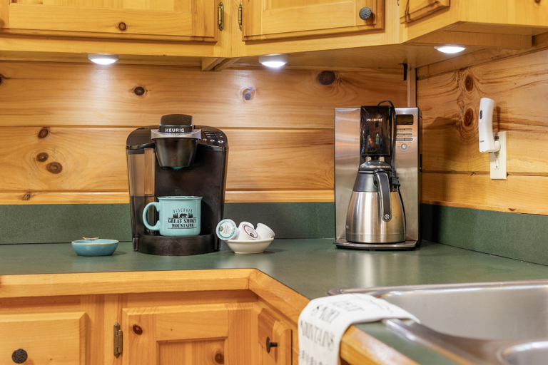 Private kitchen 3, Finding Bigfoot 2 Bedroom Cabin, Sevier