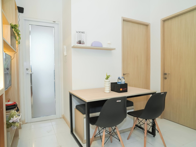Dining room, Modern 2Br For 3 Pax At Tokyo Riverside Pik 2 Apartment, Tangerang