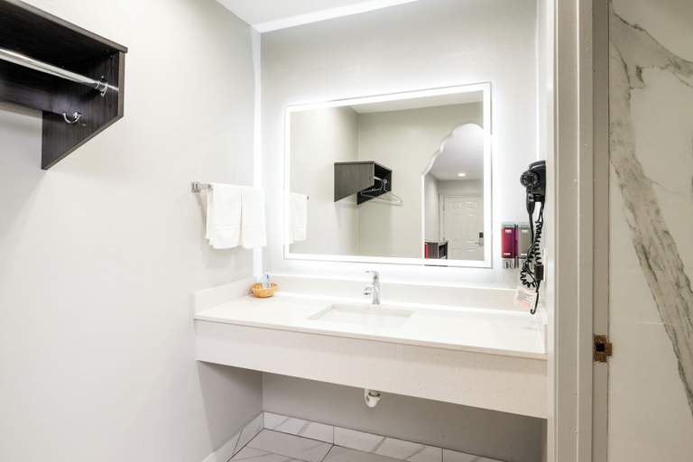 Bathroom 3, Downtowner Inns - Houston Downtown, Houston