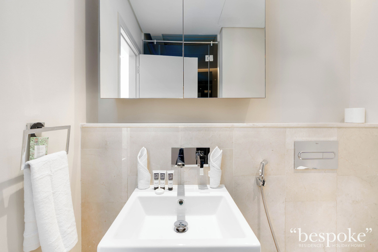 Bathroom 4, 2BR with Terrace in The 8 by Bespoke, Dubai