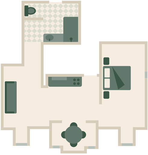 Room 3, The Hotel at Claramount Club, Prince Edward