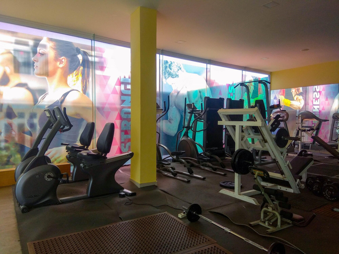 Fitness facility, Enjoyable Spacious 2Br Space At Apartment Teluk Intan, Jakarta Utara