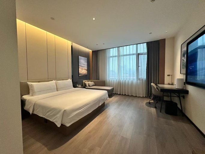 Bedroom 2, Atour Hotel Jinan Jingsi Road Wanda Plaza, Jinan