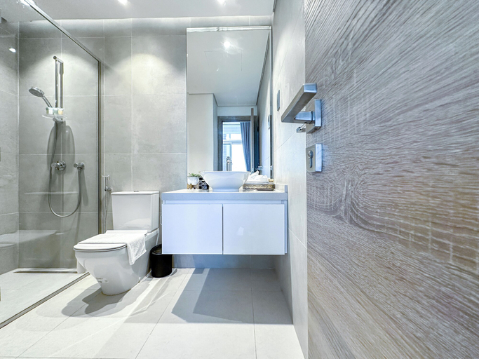 Bathroom 5, Super Luxury Flat Design with Sea View, Dubai