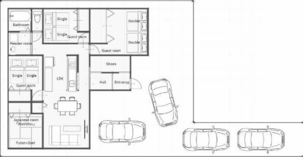 Floor plan 5, BURIKINA TERRACE, Nago