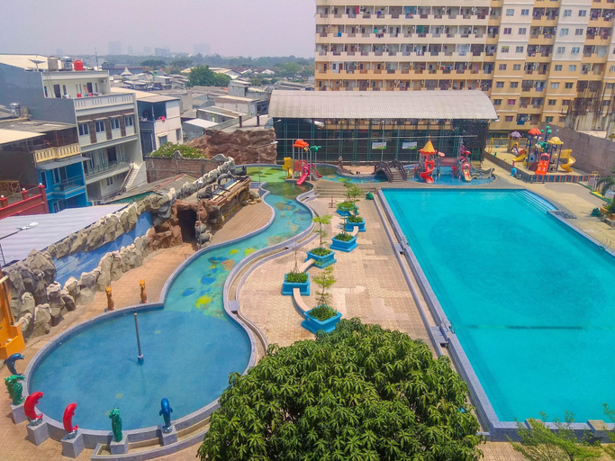 Pool 4, Enjoyable Spacious 2Br Space At Apartment Teluk Intan, Jakarta Utara