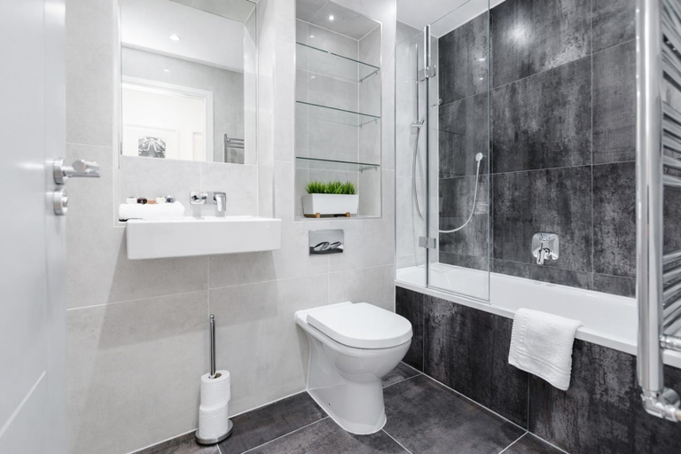 Bathroom 3, Roomspace Serviced Apartments- Walpole Court, London