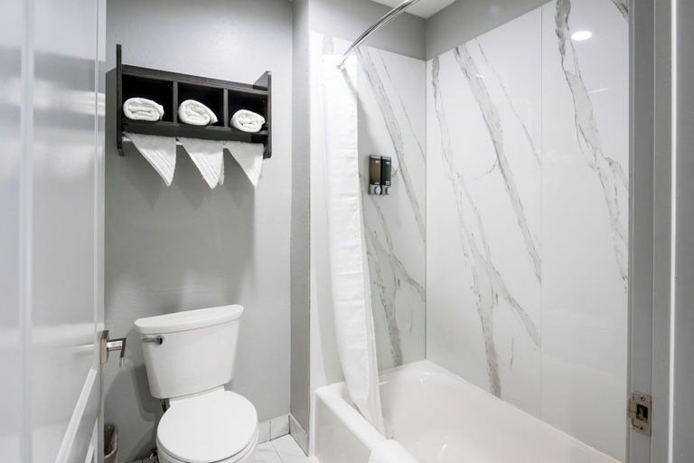 Bathroom 4, Downtowner Inns - Houston Downtown, Houston