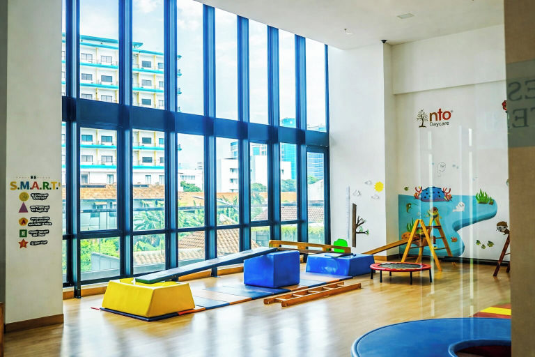 Children's play area - indoor, Comfy 2Br With City View At Capitol Suites Apartment, Jakarta Pusat