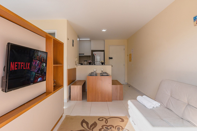Living area, VG Sun #209 - Apartamento no Cumbuco por Carpediem, Caucaia