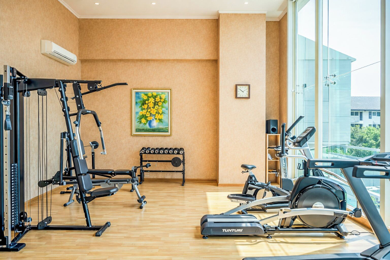 Fitness facility, Exquisite 3Br At Capitol Suites Apartment, Central Jakarta