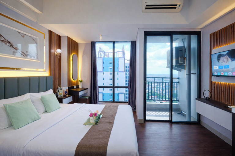 Room 4, Urban Living Studio At Lrt City Bekasi Apartment, Bekasi