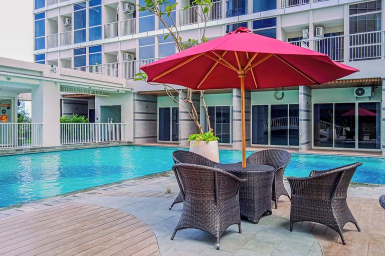 Exterior 5, Delightfully Cozy Studio Apartment Pacific Garden - Campus Town @Alam Sutera, Tangerang