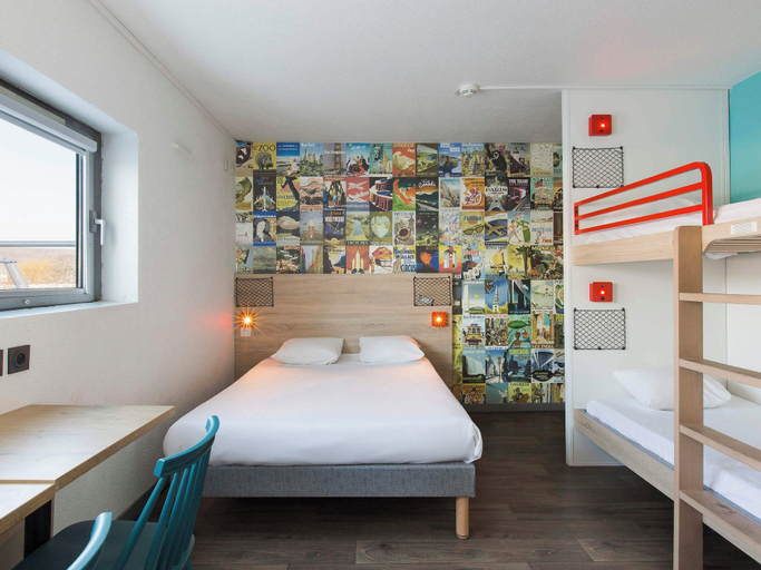 Bedroom 3, hotelF1 Reims Tinqueux, Marne