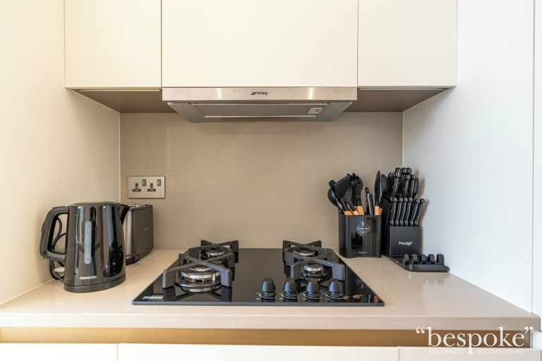 Private kitchen 3, 2BR with Terrace in The 8 by Bespoke, Dubai