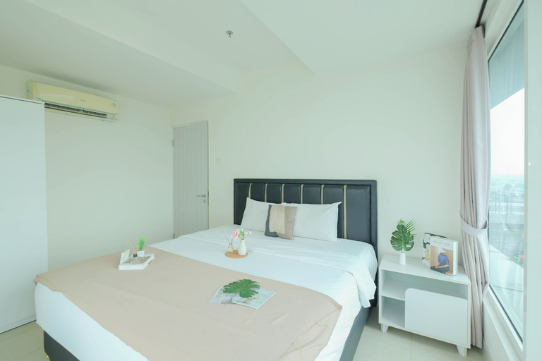 Room 4, Modern Peach Touch 2Br At Grand Kamala Lagoon Apartment, Bekasi