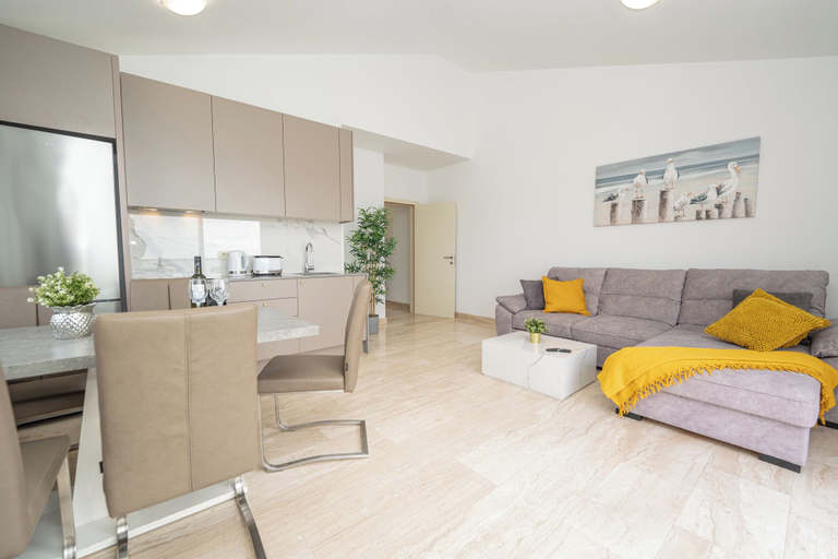 Living area 2, Pulse apartments with Pool, Novalja