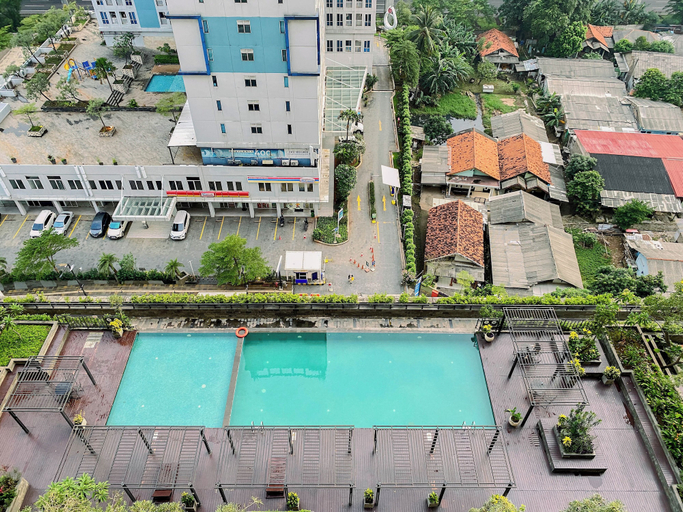 Exterior 5, Warm Studio With City View At Lrt City Bekasi Apartment, Bekasi