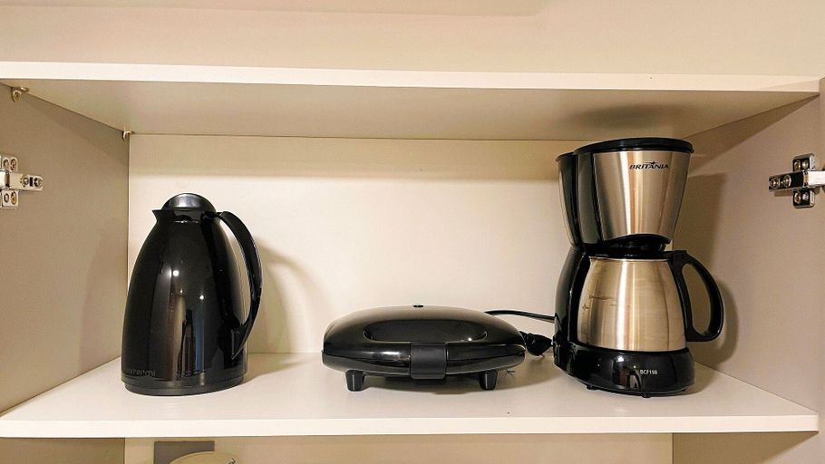 Coffee and/or coffee maker, Garden Haus Flats - by Living, João Pessoa