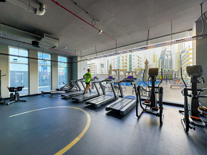 Fitness facility 3, Super Luxury Flat Design with Sea View, Dubai
