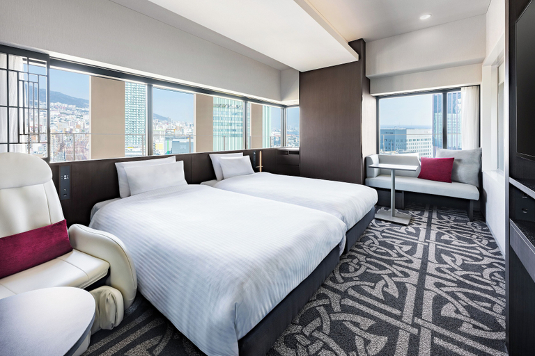 Bedroom 3, Remm Plus Kobe Sannomiya, Kobe