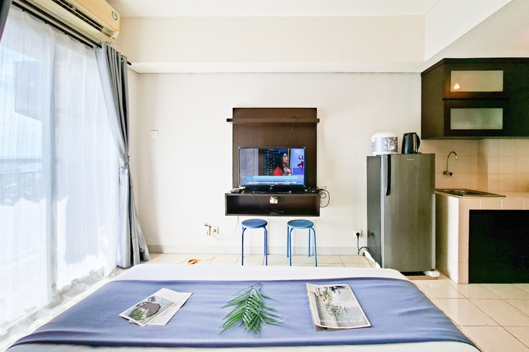 Room 5, Comfortable And Minimalist Studio At Apartment Serpong Greenview, Tangerang