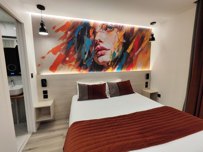 Bedroom 3, le 55 Montparnasse Hôtel, Paris