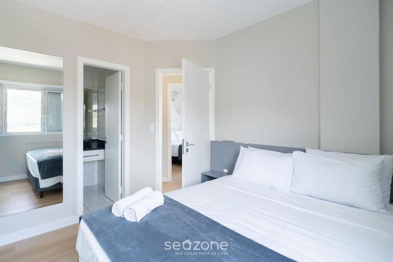 Room, Apt w/ Barbecue and Jacuzzi in Floripa Idb0701, Florianopolis