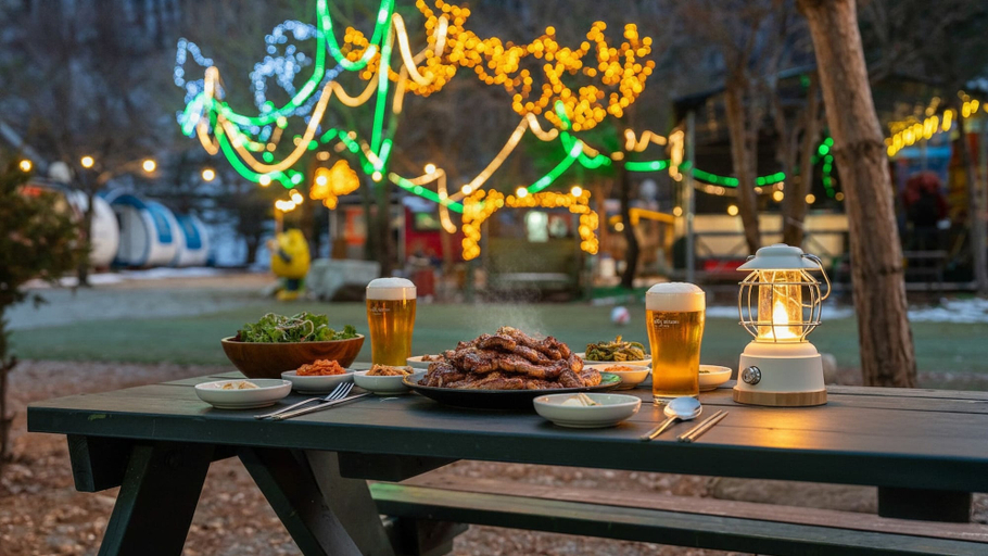 Food & Drinks 5, Chuncheon Free People's Caravan Pension, Gapyeong