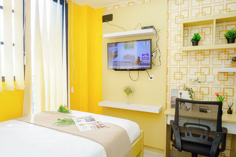 Room 2, Wondrous Space 2Br At Apartment Evenciio Margonda, Depok