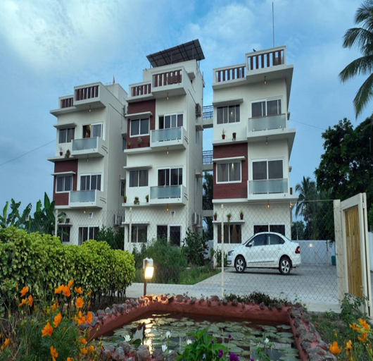 Front of property 5, Gold Mountain Wellness Resort, Tiruvannamalai