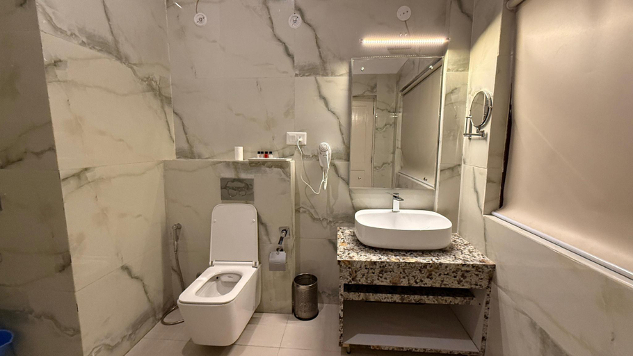 Bathroom, Hotel Deskitsal, Leh