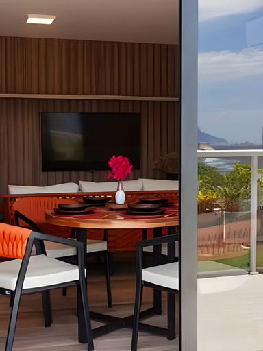 Outdoor dining, Cobertura premium, Niterói