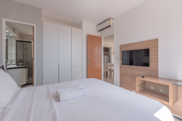 Room 5, Hamilton #1404 - Apto Na Praia by Carpediem, Fortaleza