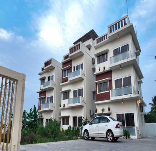 Front of property 3, Gold Mountain Wellness Resort, Tiruvannamalai