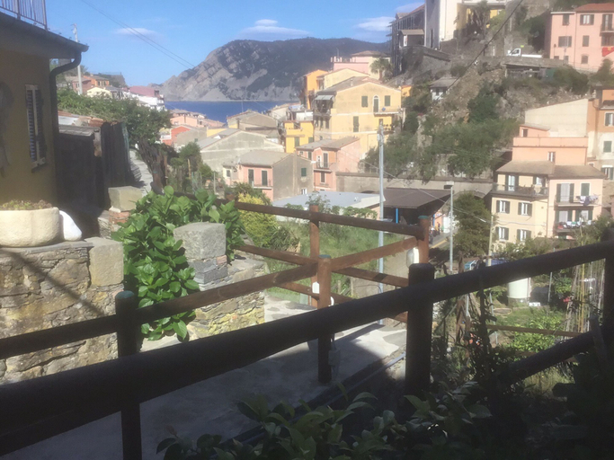View from property 2, Camere Giuliano Basso, La Spezia