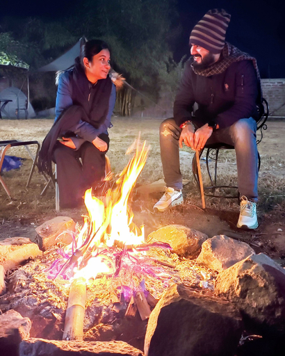 BBQ/picnic area, BARABAR ECO CAMP B&B, Jehanabad