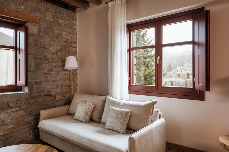 View from room, Le Marron, West Macedonia