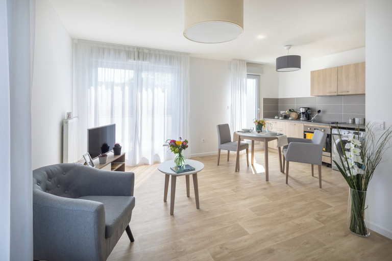 Private kitchen 5, Zenao Appart'hôtels Boissy-Saint-Léger, Val-de-Marne