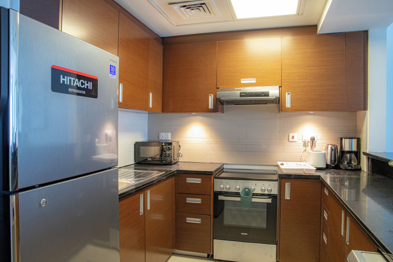 Private kitchen 3, Bloomfields Fantastic 1BR in Gate Tower, Abu Dhabi City