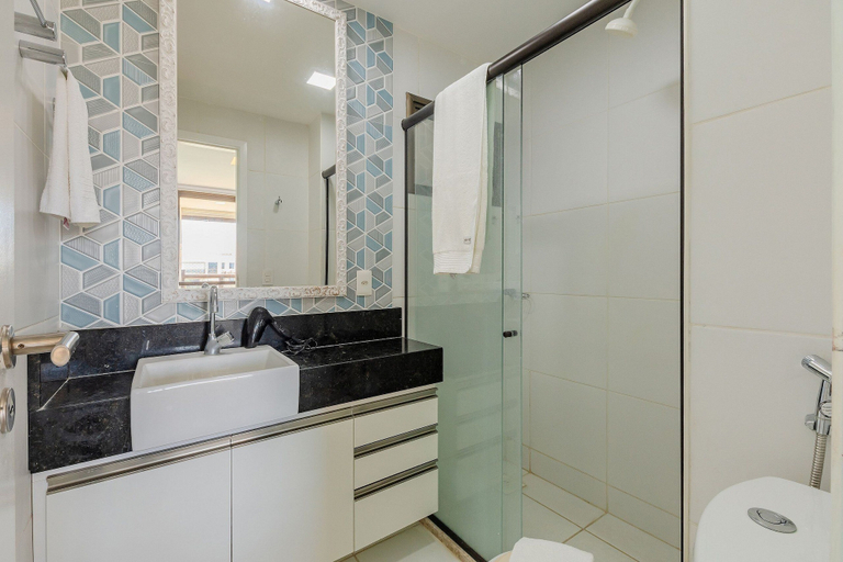 Bathroom 2, Wai Wai #a406 - Beachfront Resort By Carpediem, Caucaia