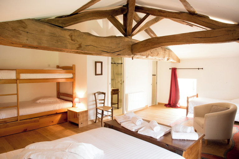 Bedroom 3, Le Logis d'Azé, Saône-et-Loire