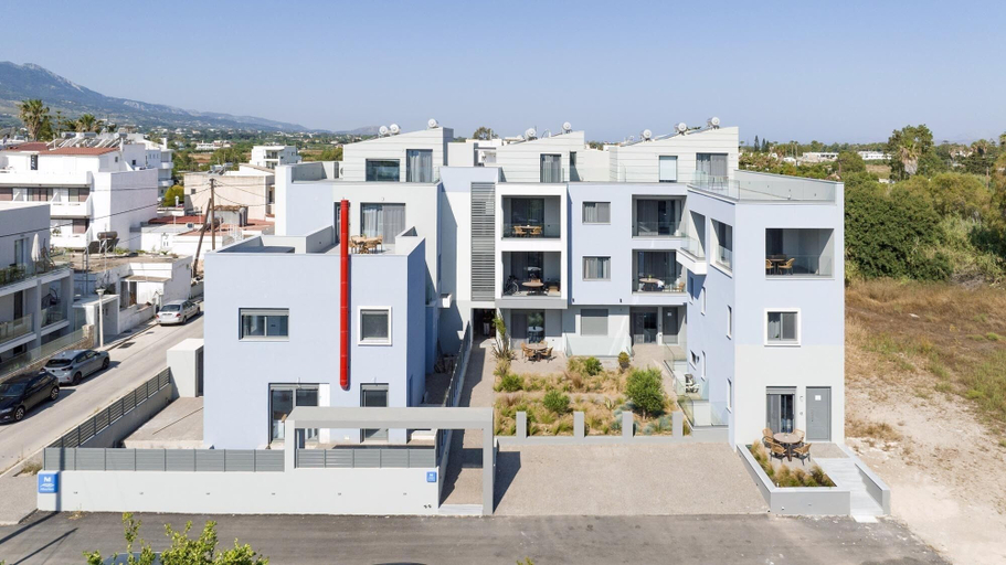 Front of property 5, Milva Mare Luxury Apartments, South Aegean