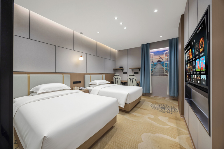 Bedroom 2, Meihao Exquisite Hotel, Guangzhou
