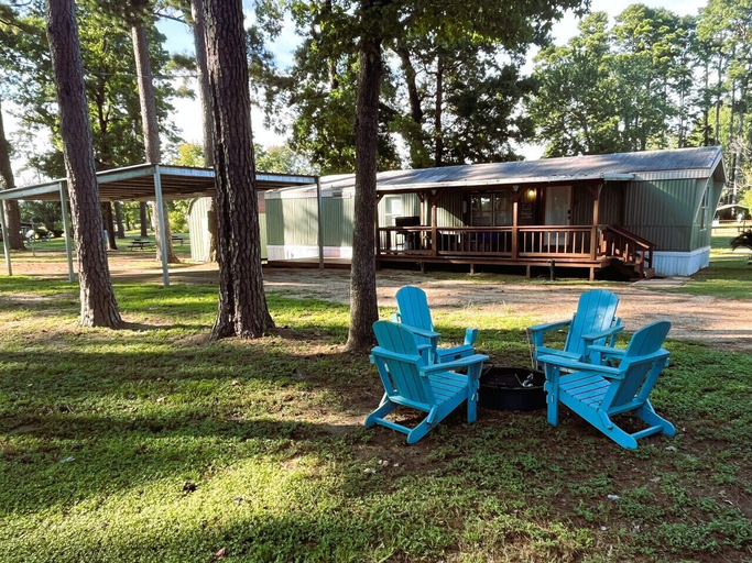 Front of property 2, Mid Lake Campground, Sabine