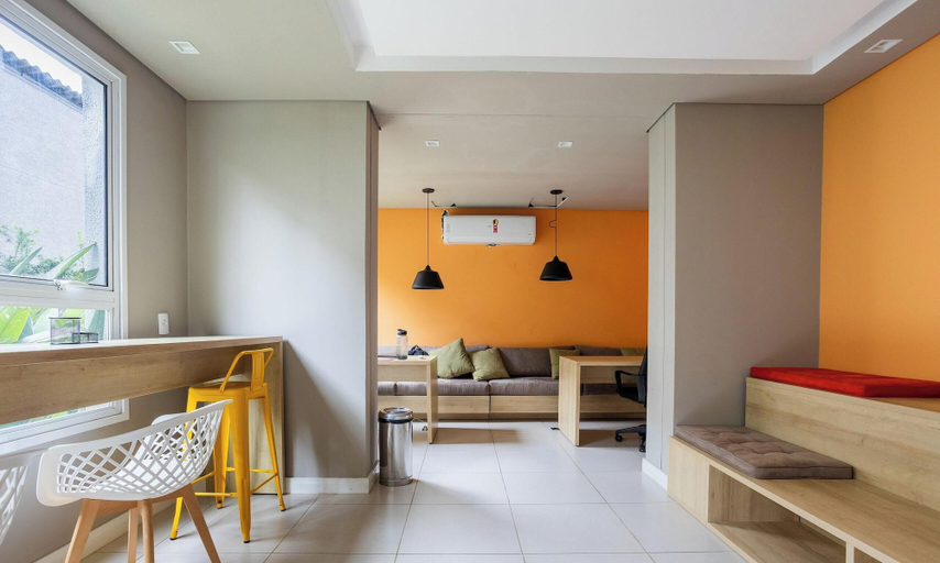 Interior, Apt w/ Balcony 350m From Shopping Ecg1308, São Paulo