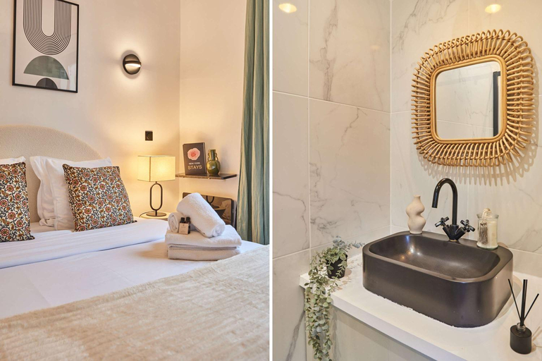 Bathroom 2, Elegant Apartment - Montorgueil - Le Marais, Paris